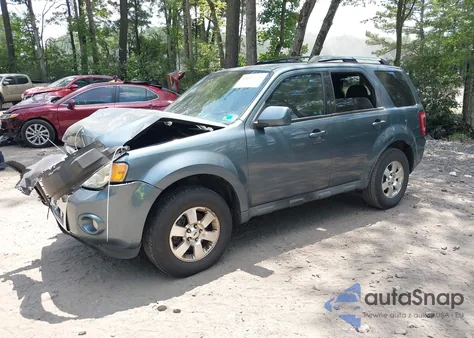 2012 Ford Escape Limited z USA, uszkodzony, nr VIN 1FMCU0EG7CKB79701